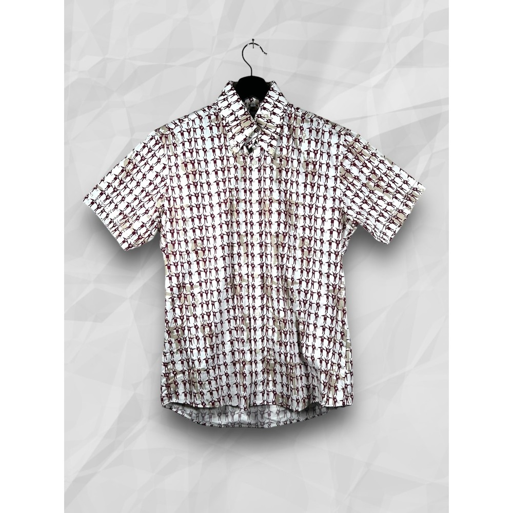 Ben Sherman X Apple Corps 2003 Beatles HELP! Button Down Shirt Size Medium